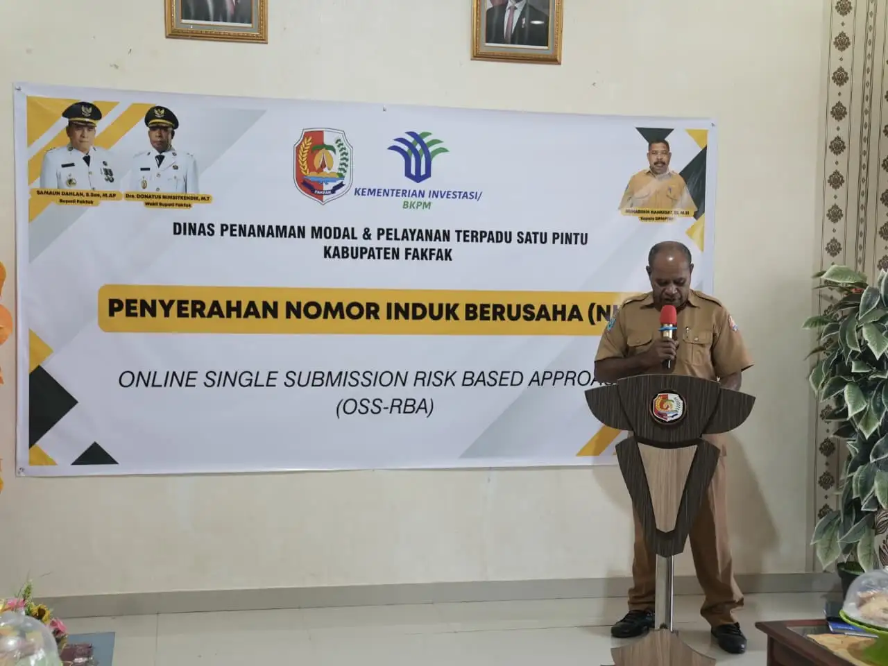 Clemens Adopak: NIB Bukan Sekadar Dokumen, tetapi Jalan Baru bagi Kemandirian UMKM Orang Asli Papua
